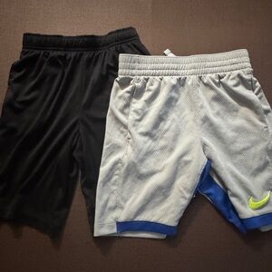 Kids' Black and Gray Shorts Set of 2 size small